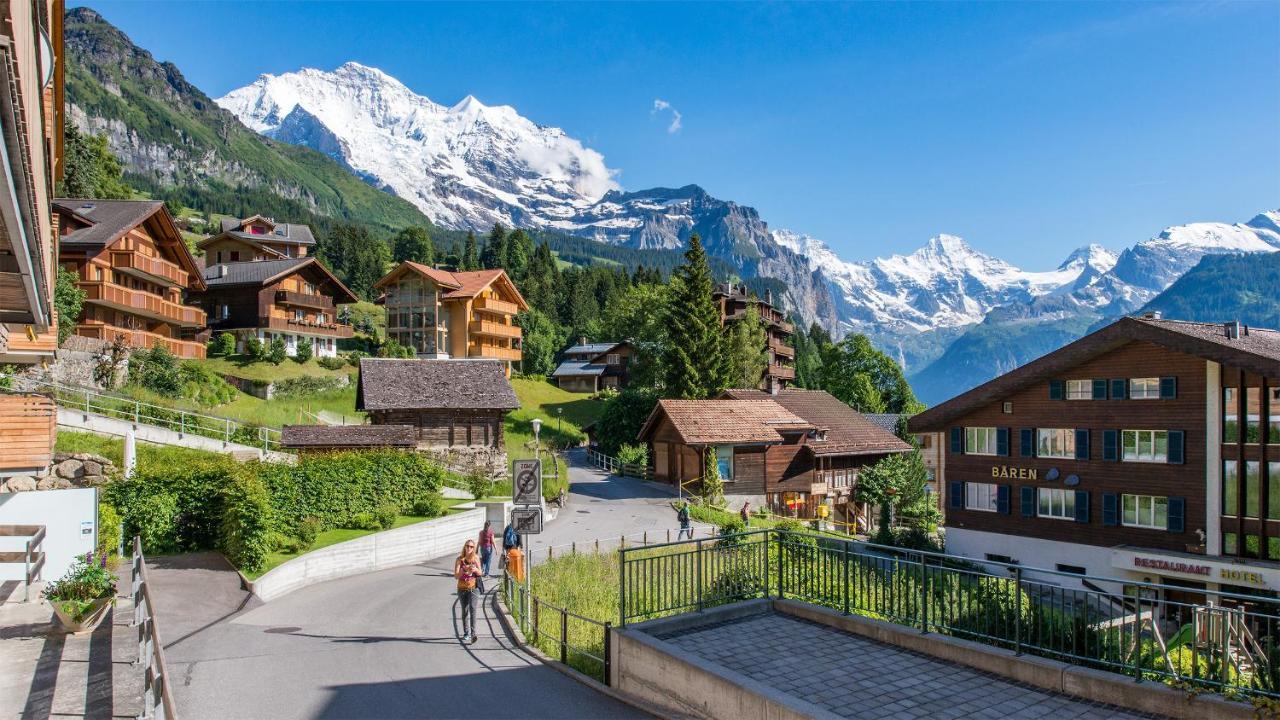 Chalet Millennium Lejlighed Wengen Eksteriør billede