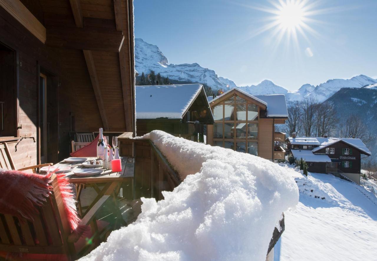 Chalet Millennium Lejlighed Wengen Eksteriør billede